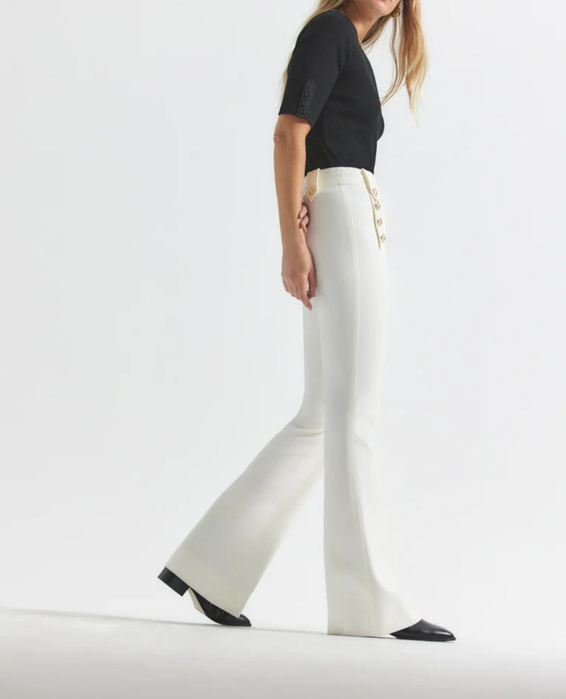 Derek Lam 10 Crosby Robertson Pants - Soft White