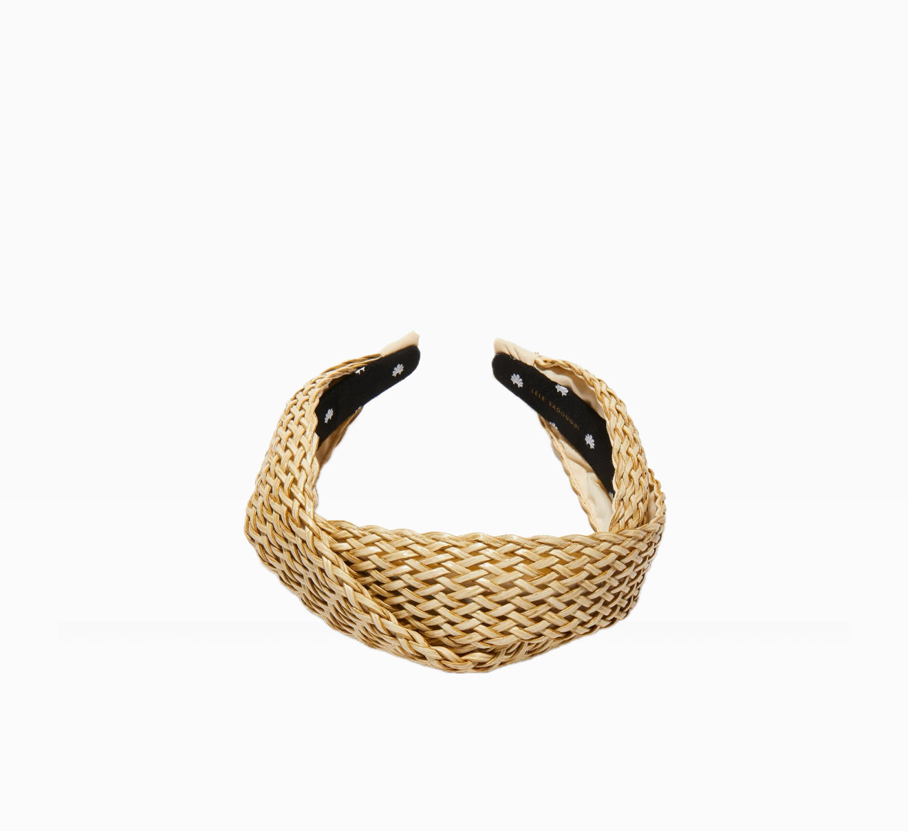Lele Sadoughi Natural Marlene Wicker Headband