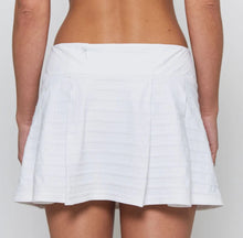 L'Etoile Sport Back Pleat Skort White