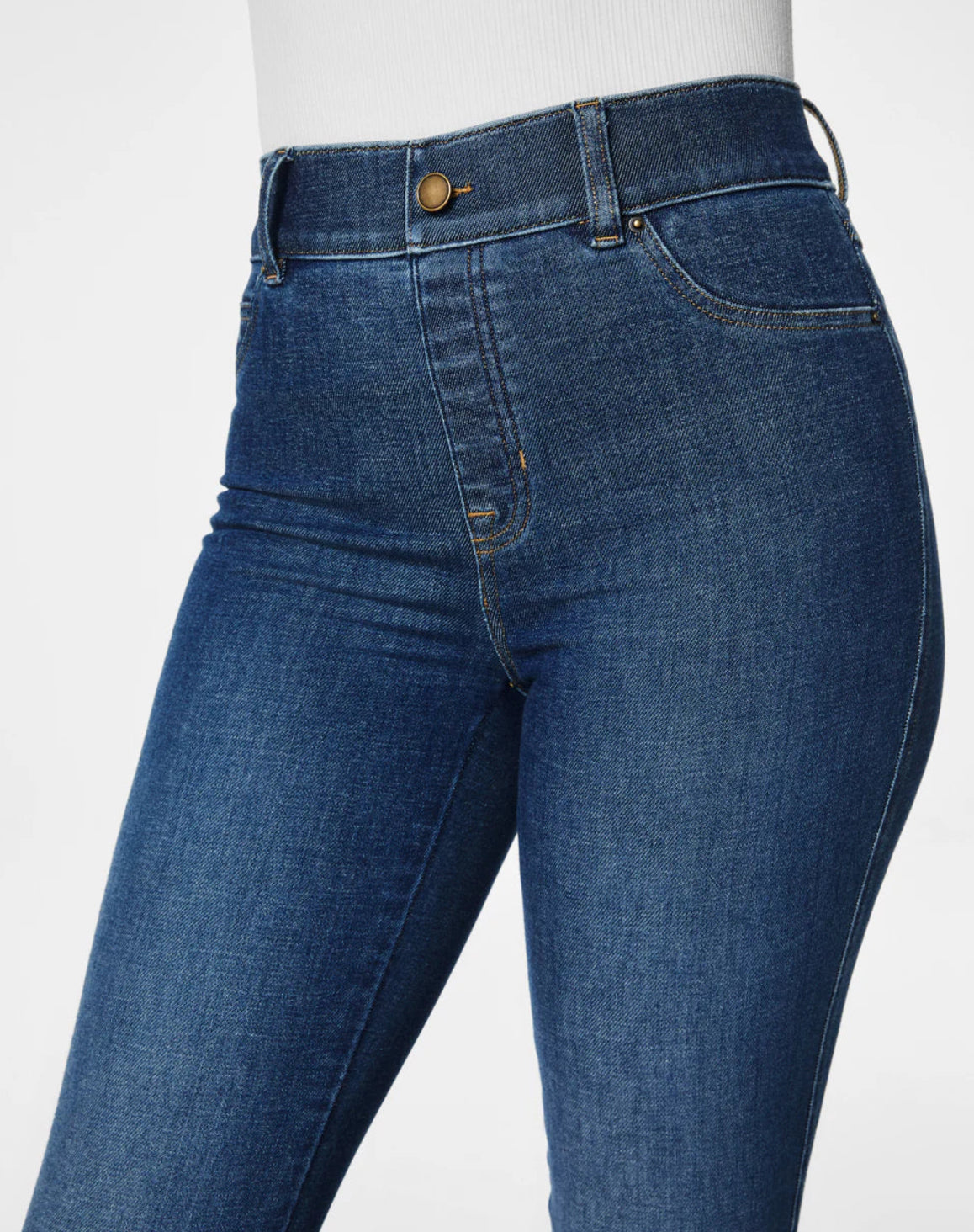 SPANXshape™ EveryWear Flare Jeans - Authentic Blue