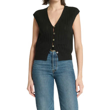 Nation Ltd Morganna Sweater Vest - Jet Black