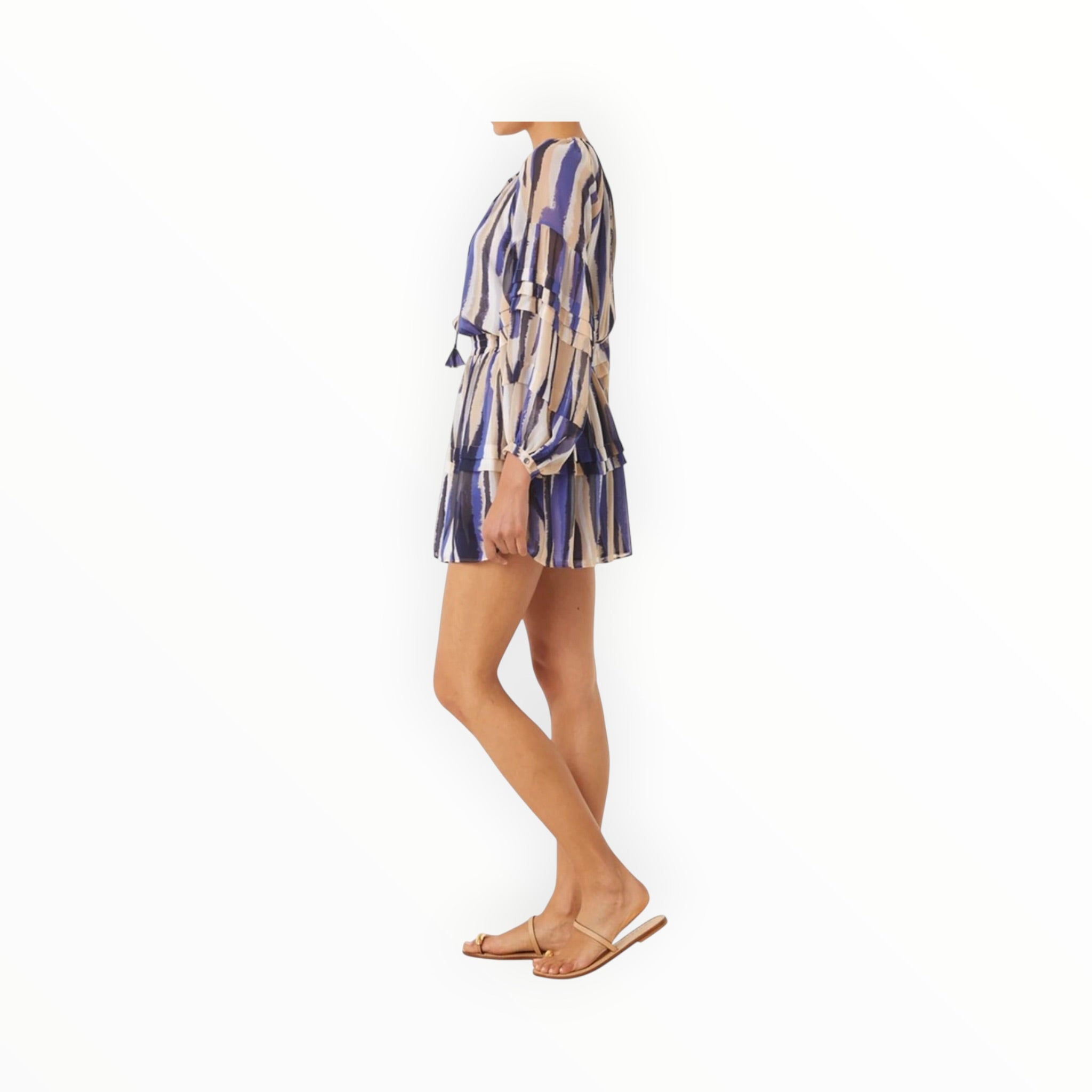 MISA Karlina Dress - Striped Instinct