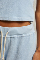 perfectwhitetee Loop Terry Joggers - Sky Blue