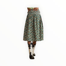 Sea New York Peggy Floral Print Voile Skirt - Forest