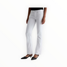 AG Jeans Angel Low-Rise Boot Cut - Gallery White
