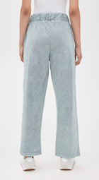 Les Tien Penny Pleat Front Pants - Slate Grey Mineral