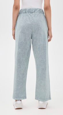 Les Tien Penny Pleat Front Pants - Slate Grey Mineral