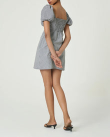 SUMMER AWAY Dominica Dress - Black Check