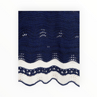 Kivari Camille Knit Mini Dress - Navy/White