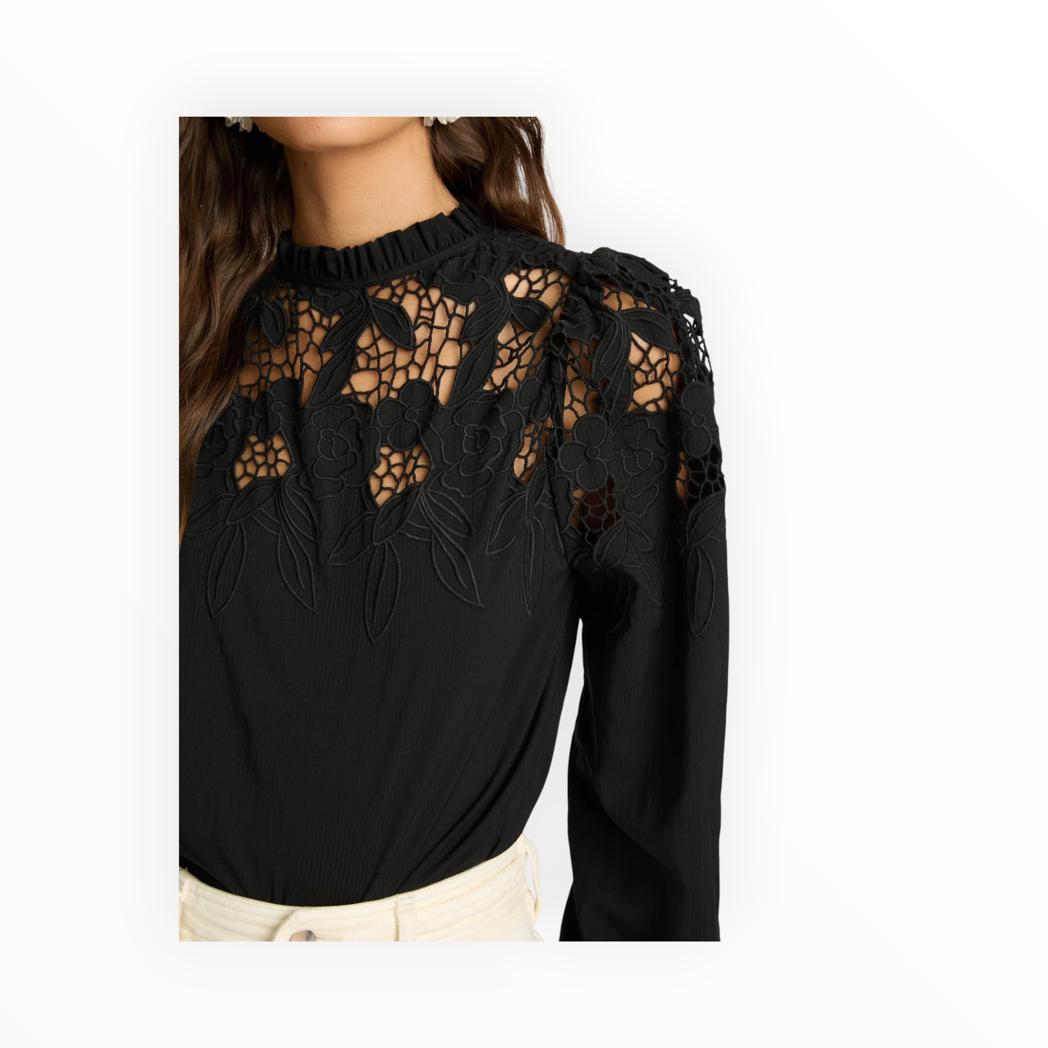 Caballero Riana Reversible Top - Black