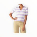 Sanctuary Prep Polo Rib Top - Washed Taffy