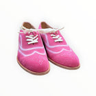 Esquival Handpainted Wingtip - Fuchsia