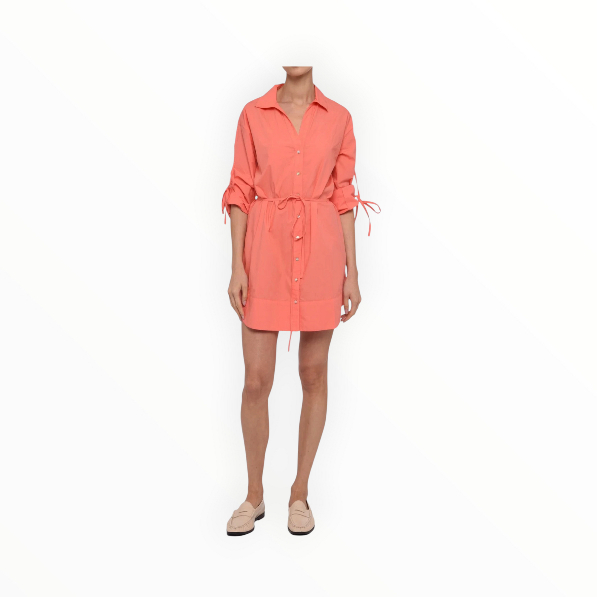 Love The Label Shannon Mini Dress - Georgia Peach