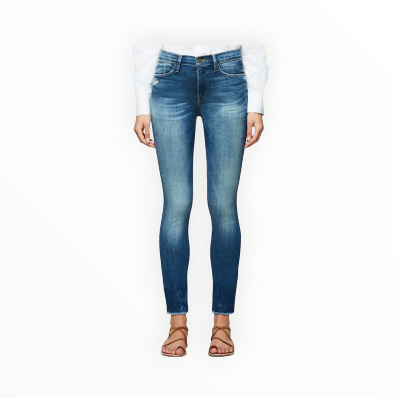 Frame Le High Straight Jeans - Wellboro