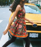 Hunter Bell Layne Dress - Holiday Floral
