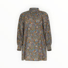 Carolina K Irina Dress - Paisley Blue