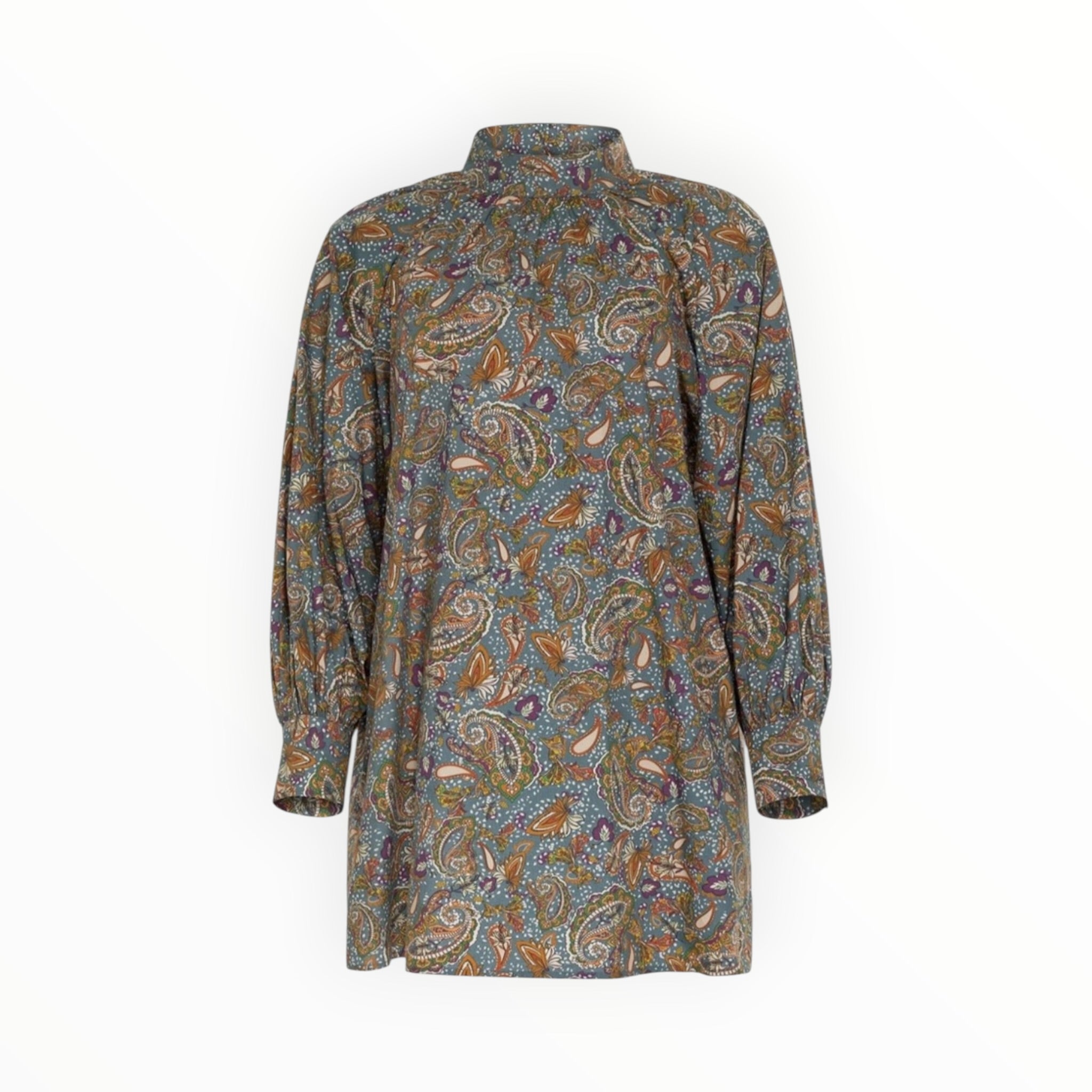 Carolina K Irina Dress - Paisley Blue