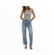 LNA Deniz Tank - Greyscale Stripe