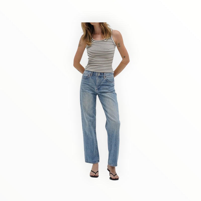 LNA Deniz Tank - Greyscale Stripe