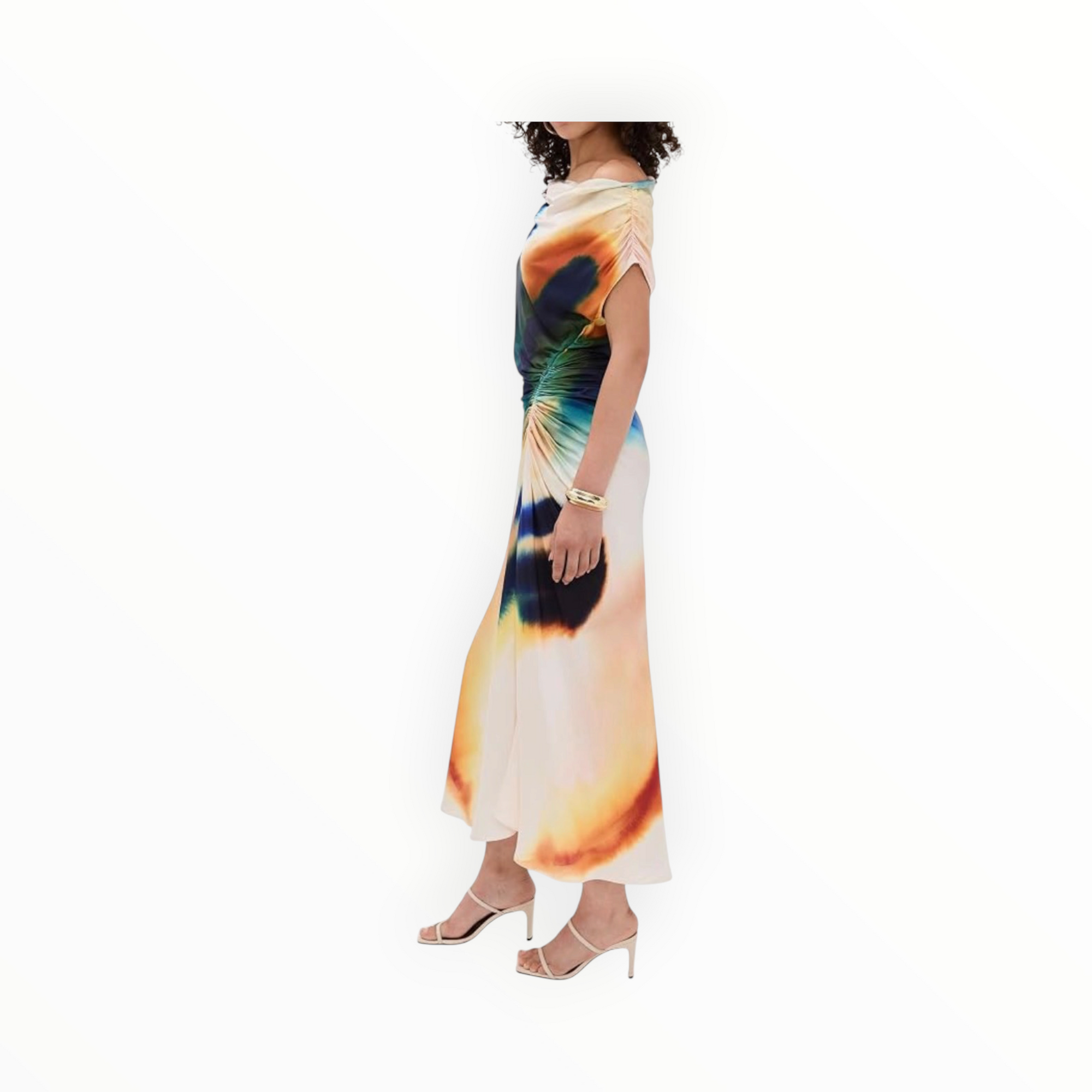 A.L.C. Penny Dress - Lapis Multi