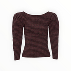 Nation Ltd Aurora Long Sleeve Top - Tartan Plaid