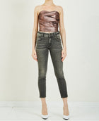 Birgitte Herskind Ethel Draped Corsage Bustier - Rose