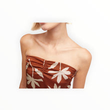 Anine Bing Stephanie Top - Terracotta Daisy Print