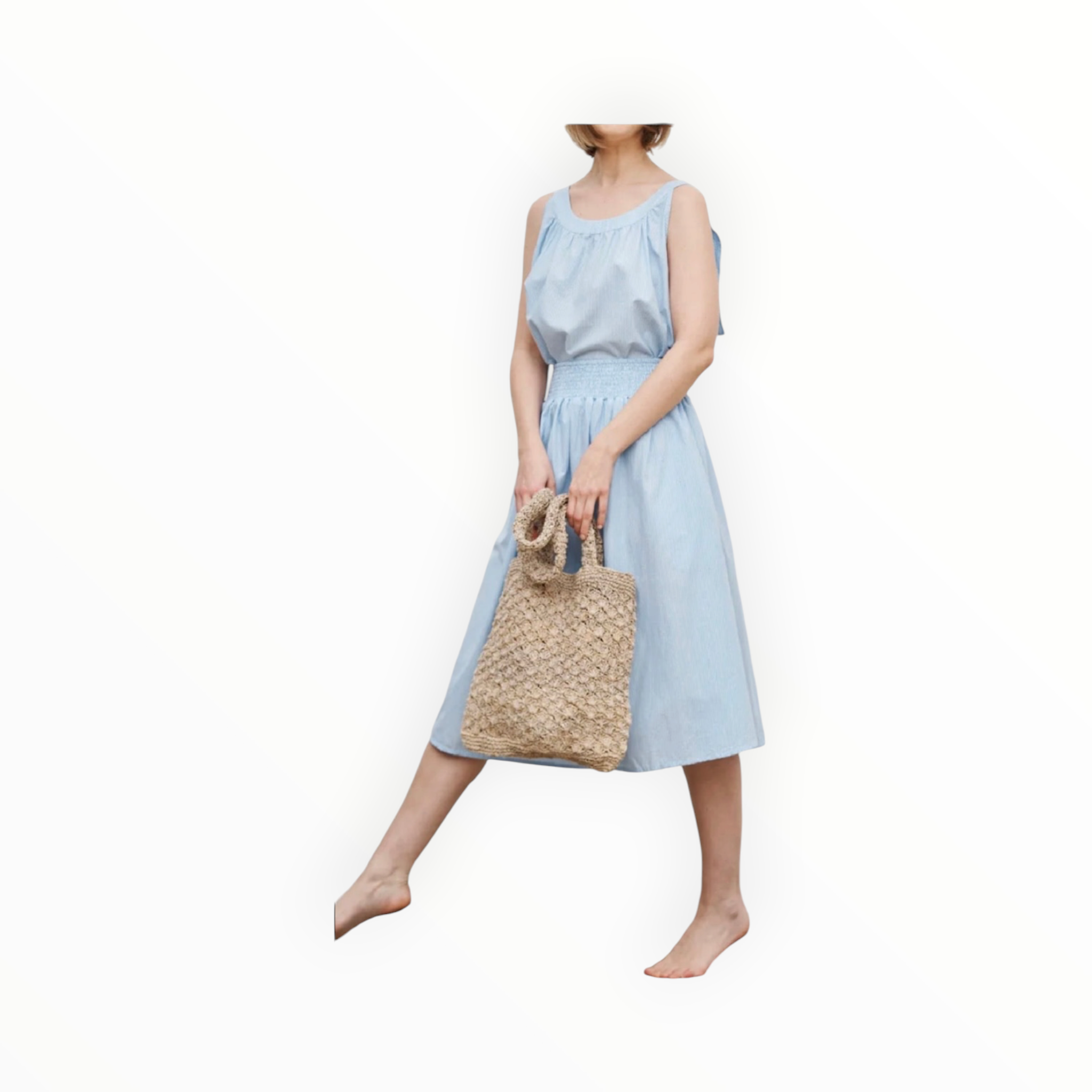 CARE BY ME Beach Tote Bag  - Nature