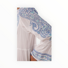 Hale Bob Isabel Embroidered Maxi Dress - Blue