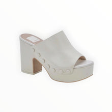 Dolce Vita Emol Platform Sandals - Ivory Leather