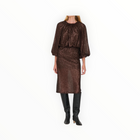 Secular Ava Top - Chocolate Sequins