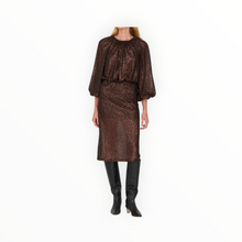Secular Ava Top - Chocolate Sequins
