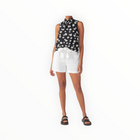 Sanctuary Smocked Neck Popover - Flower Illusion