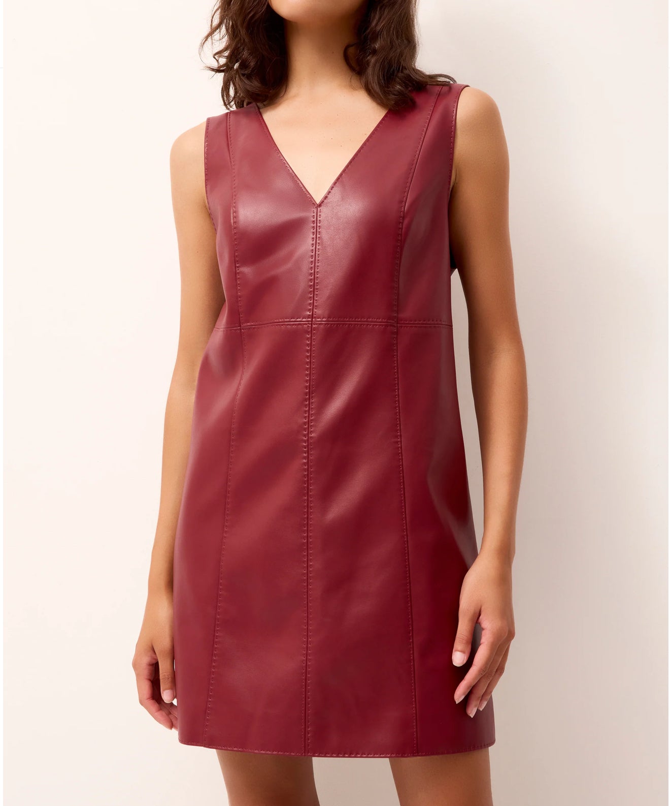 Marie Oliver Violette Dress - Brick