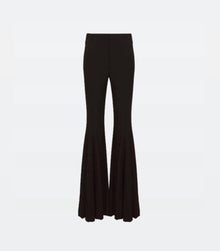 Proenza Schouler Viscose Suiting Wide Leg Pants - Black