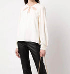 Jonathan Simkhai Louie Crinkle Top - Ivory