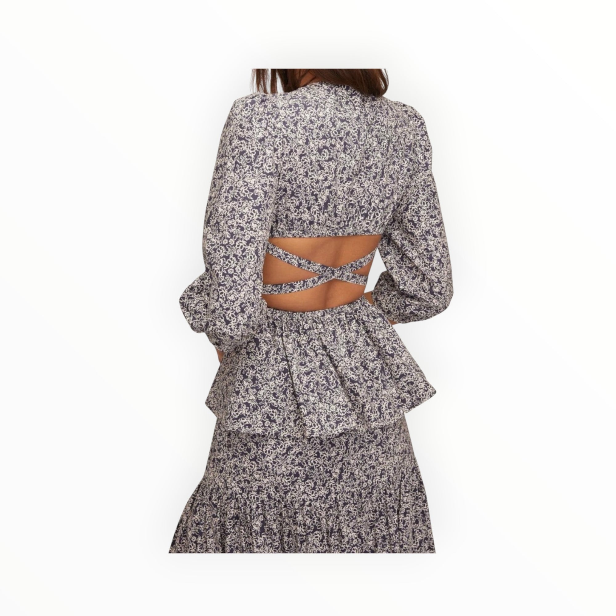 Marissa Webb Priya Blouse - Navy