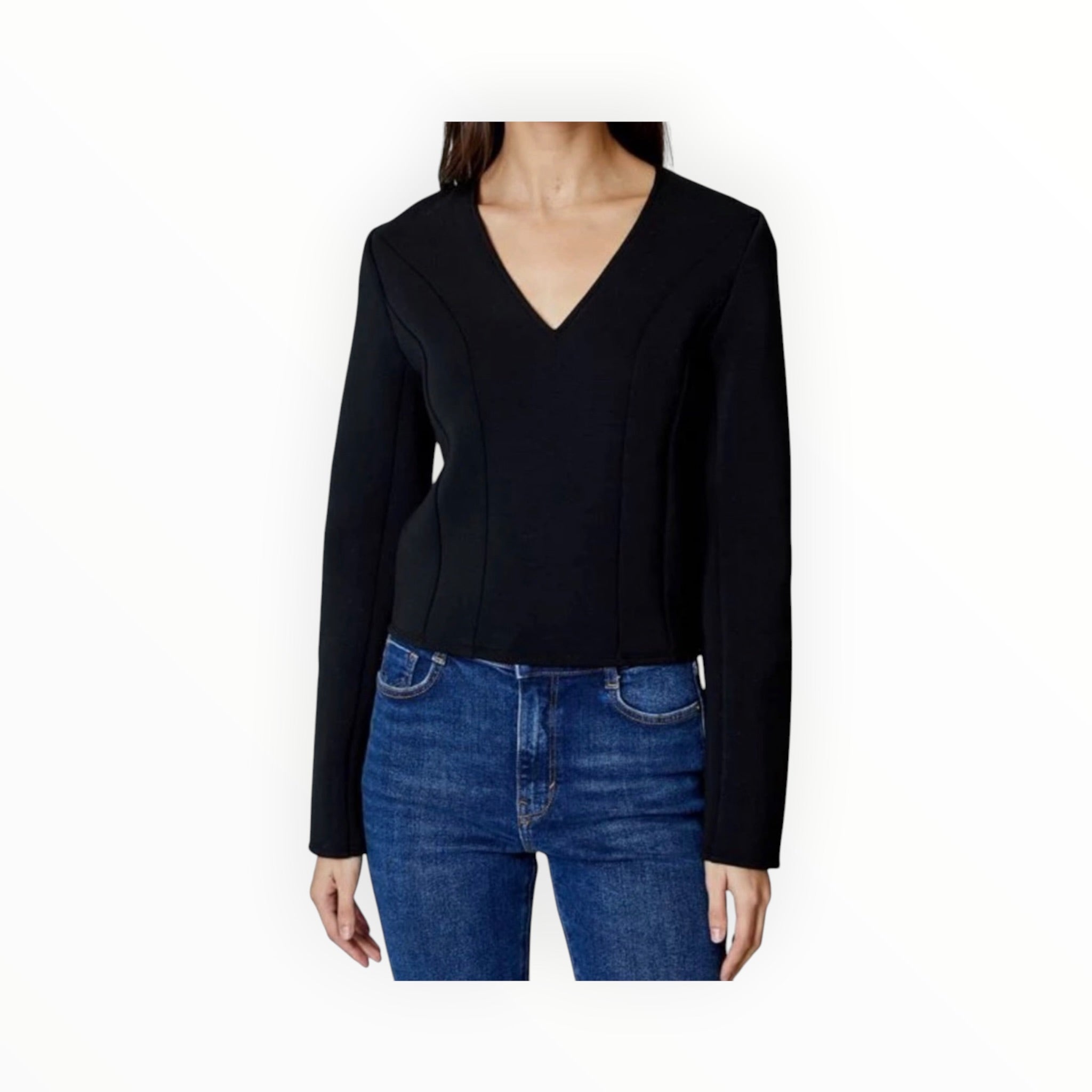 dh New York Margot Scuba Top - Black
