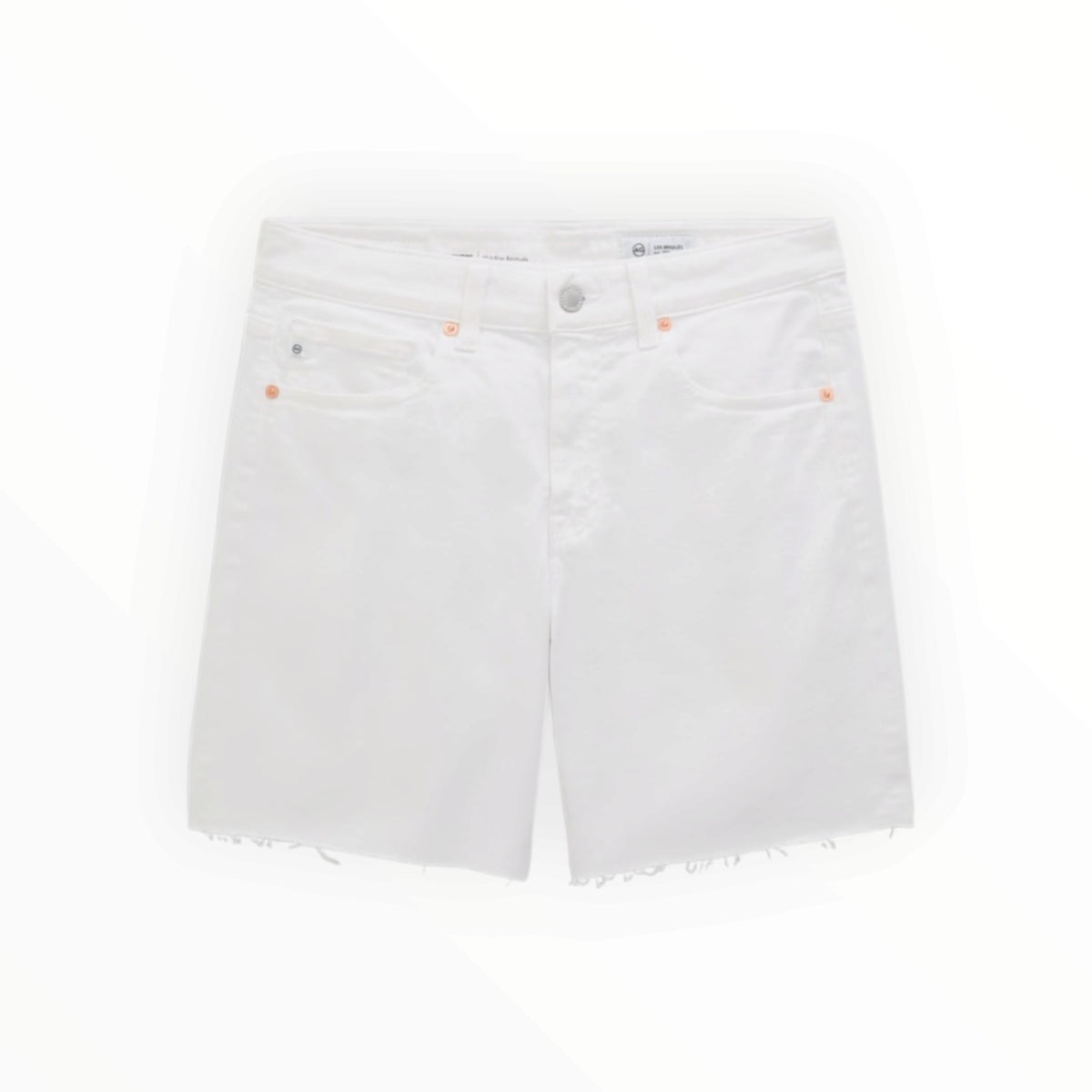 AG Jeans Ex-Boyfriend Short - White