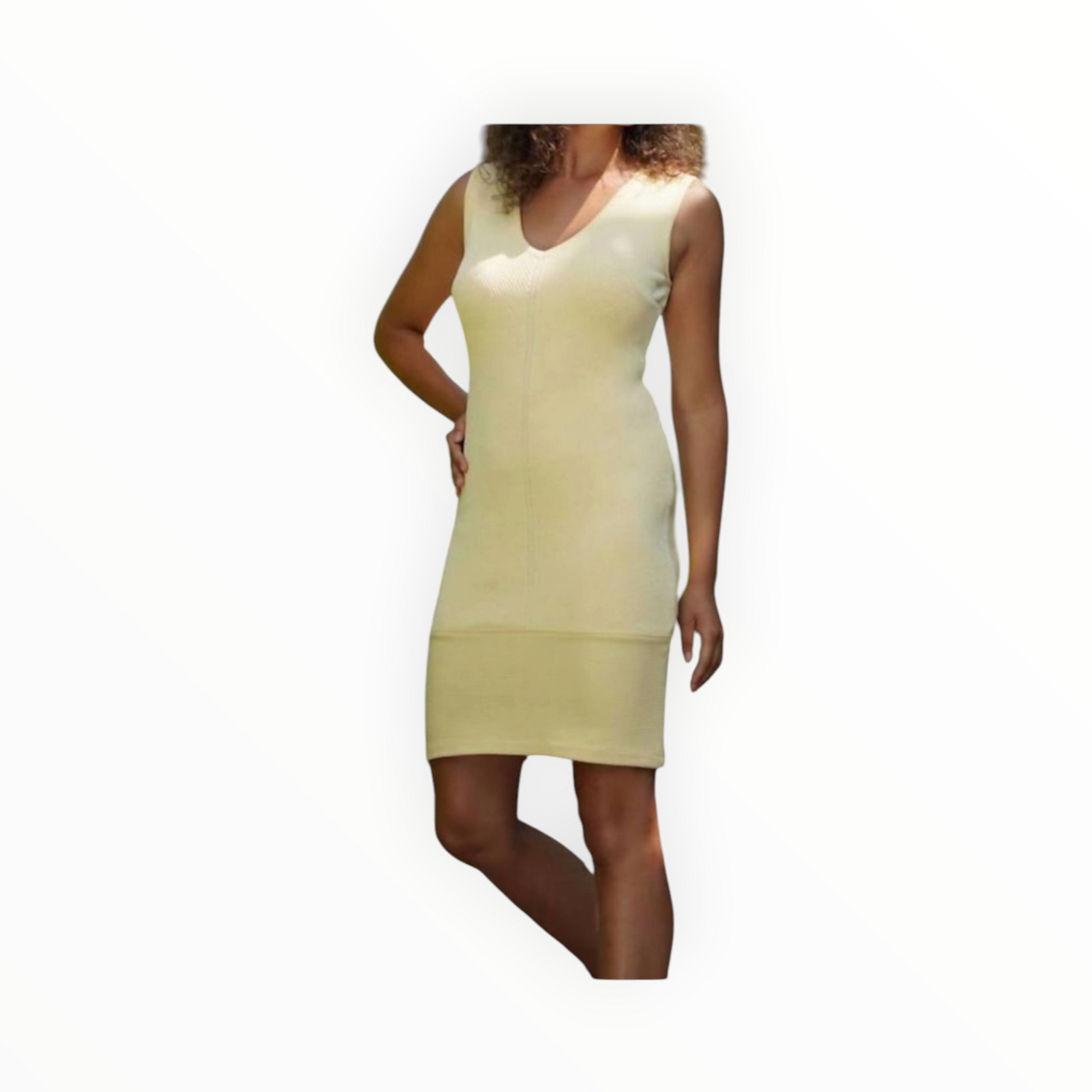 BIANA Knit Dress - Yellow