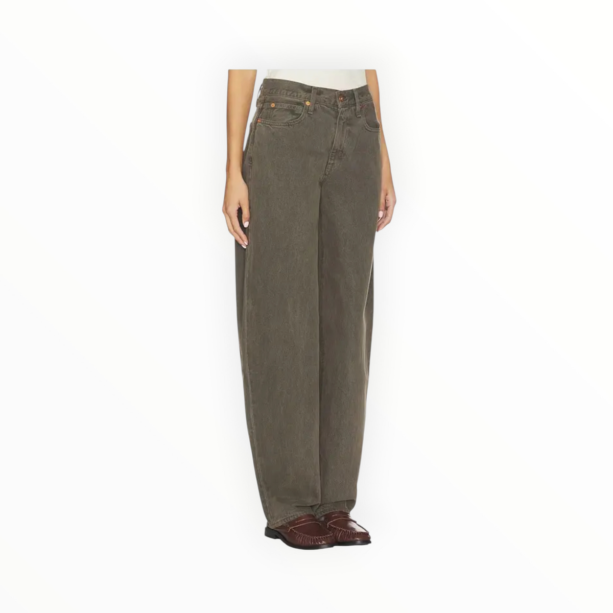 SLVRLAKE Ella Relaxed Curved Jean - Keystone Mountain