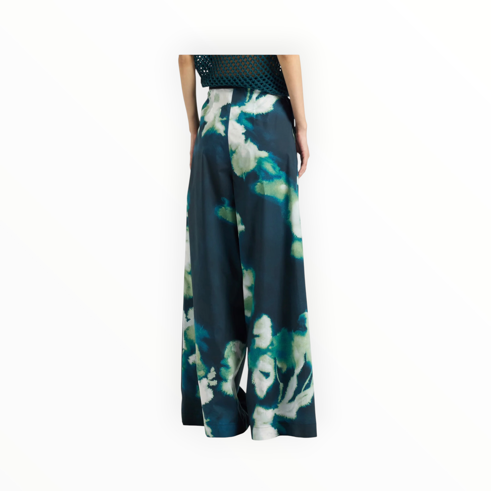 Liviana Conti Ilaria Trousers - Macro Flower Night
