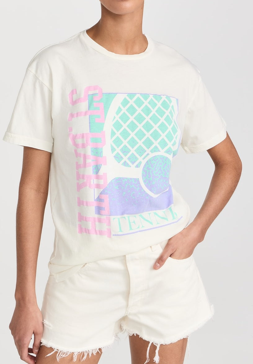 Original Retro Brand St. Barths Tennis Tee - Antique White