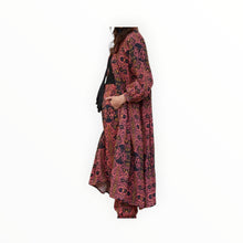 Carolina K Caro Robe - Ikat Terracotta