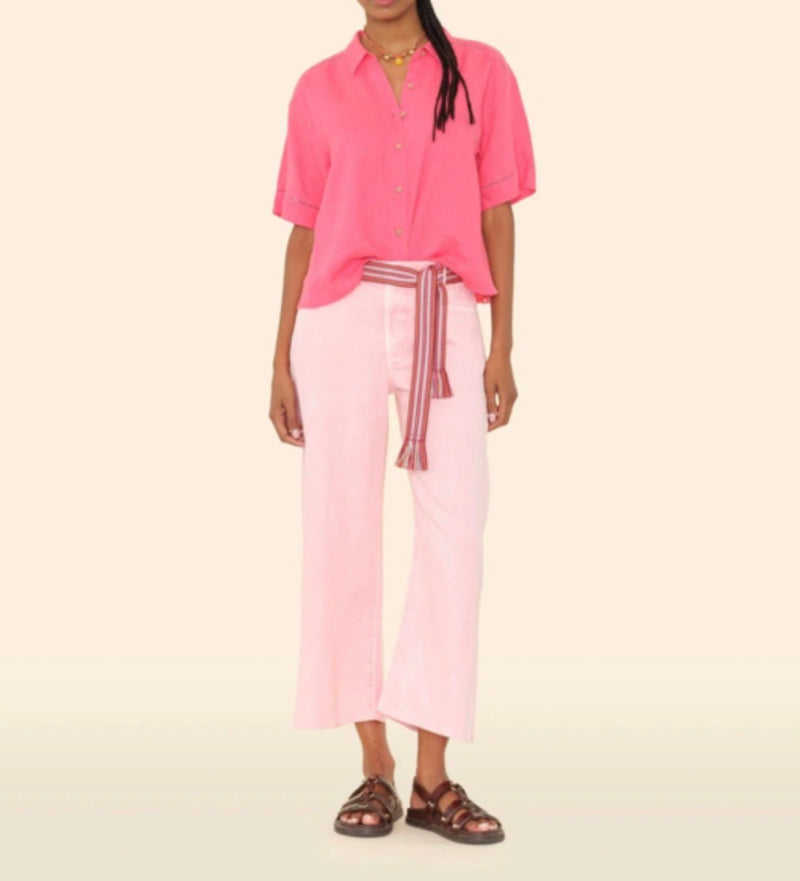 XiRENA Rianne Denim Pant - Pink Sand