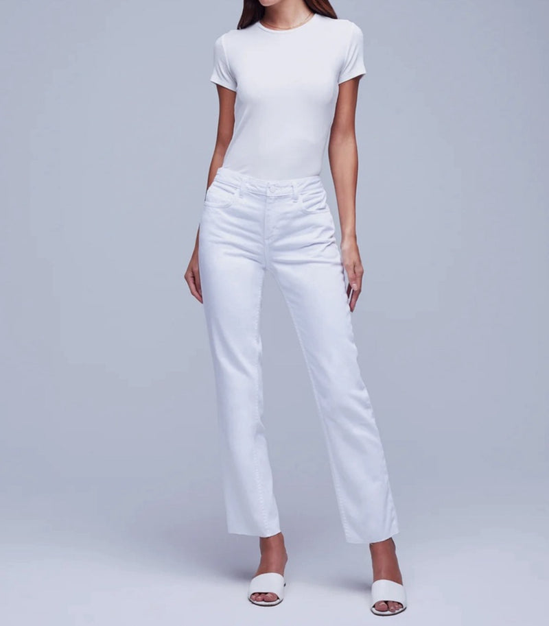 L’Agence Milana Stovepipe Jeans - Blanc