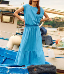 Nation Ltd Evonne Dress - Seascape