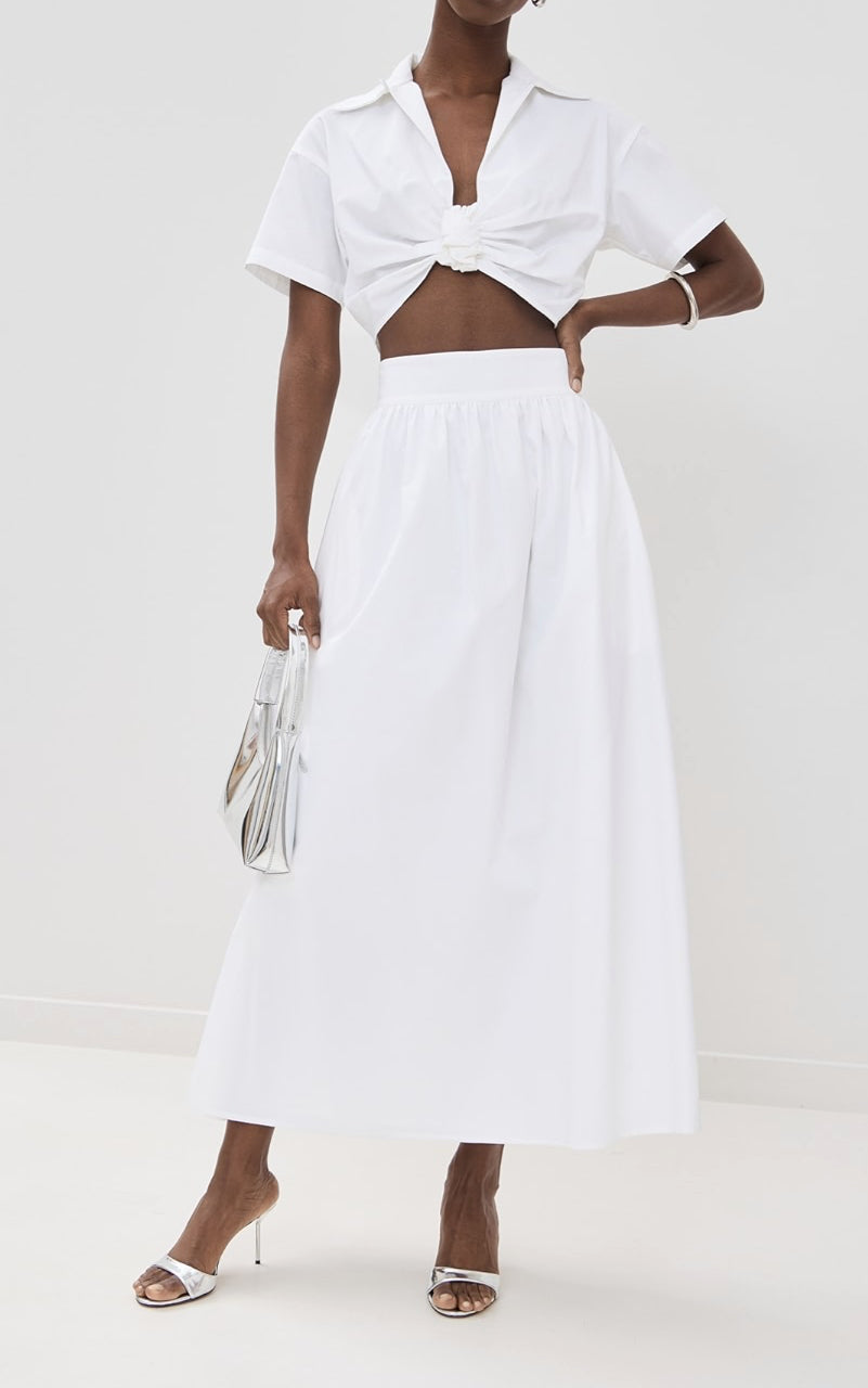de loreta Ariadna Skirt - White