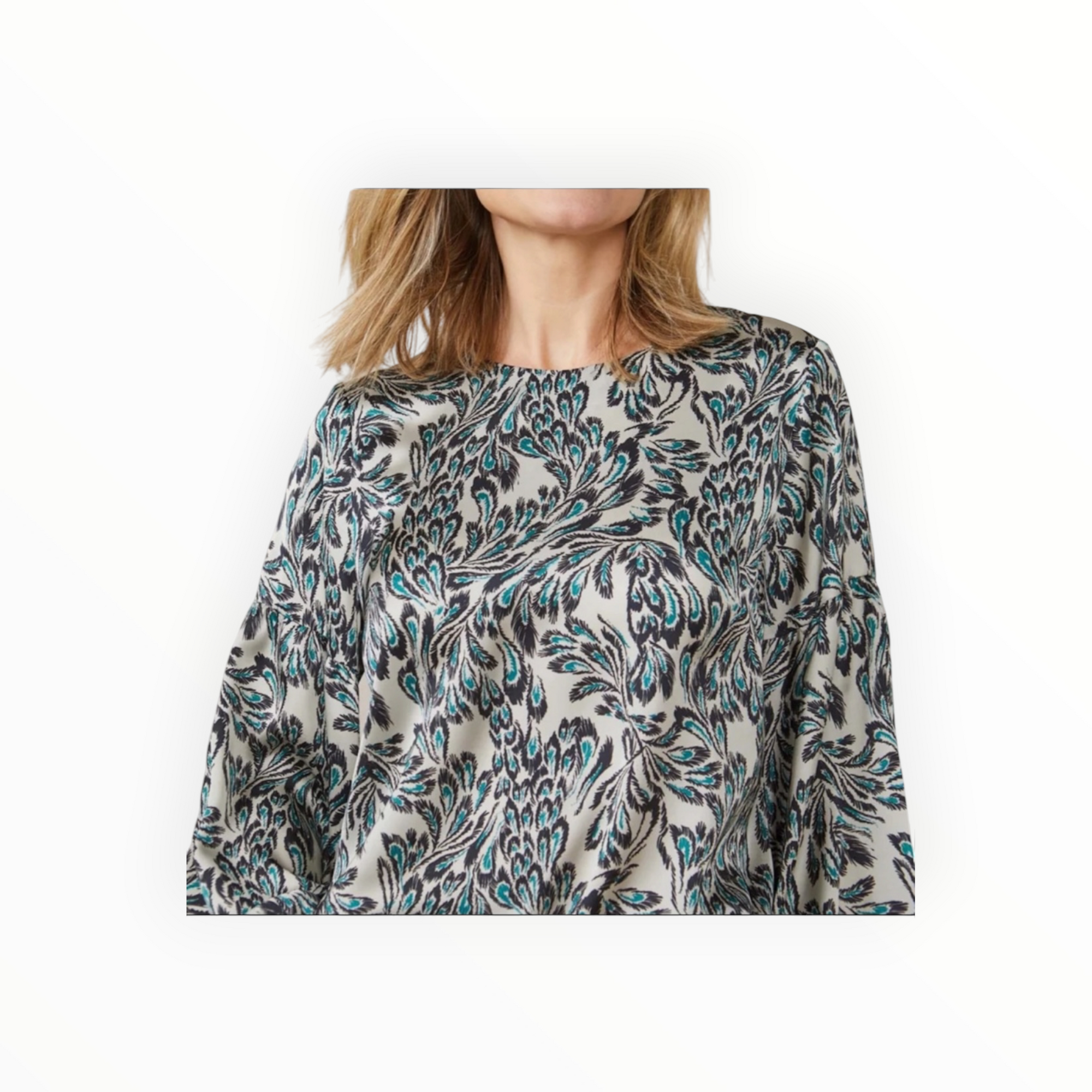 Summum Touch of Teal Blouse