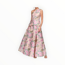 JS Collections Mia One Shoulder Gown - Blush Multi